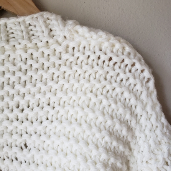 ❗SOLD❗Pom Sleeve Knit Cardigan Sweater - Picture 11 of 14